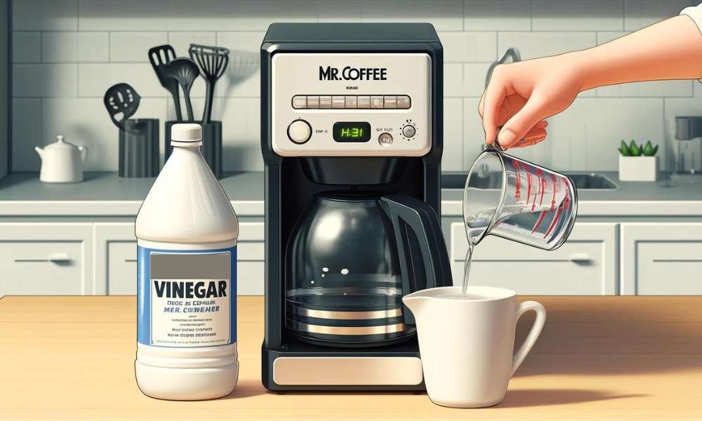 How To Clean Coffee Maker With Vinegar Mr Coffee