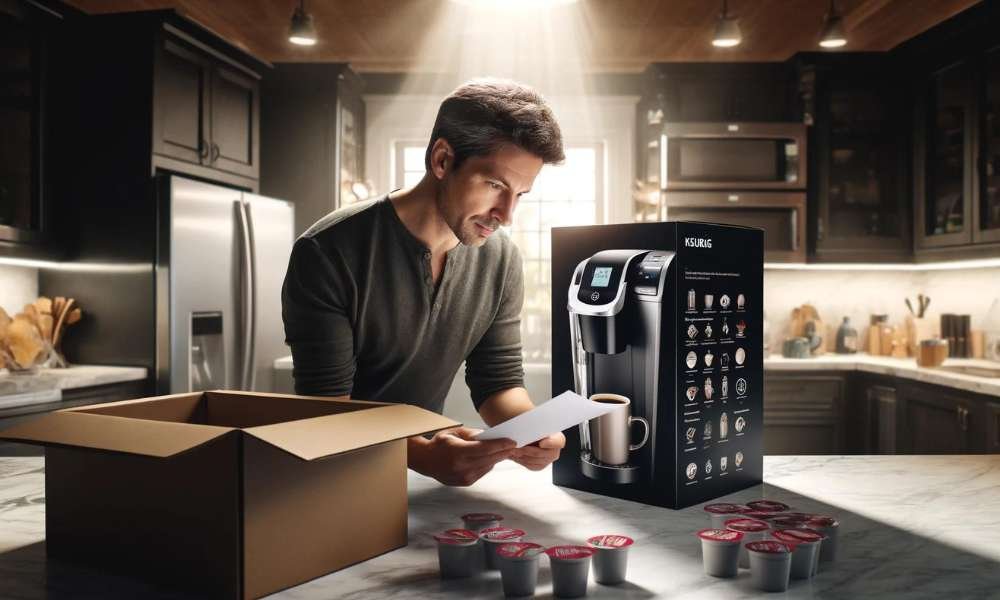 Unboxing and setting up your Keurig coffee maker for the first time