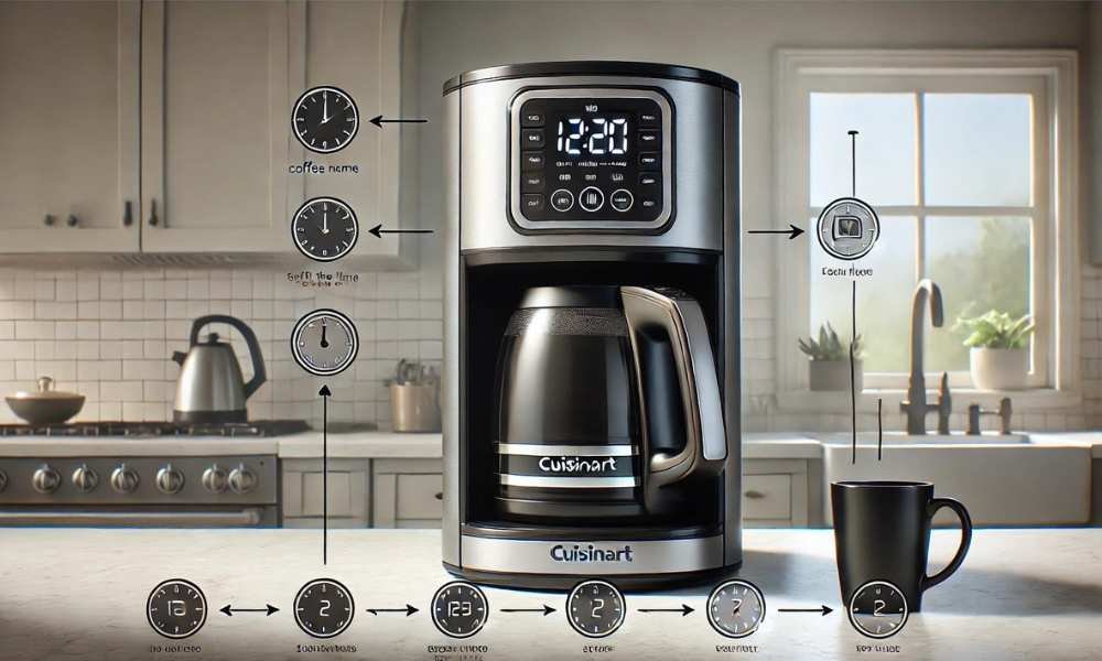 How To Set Time On Cuisinart Coffee Maker