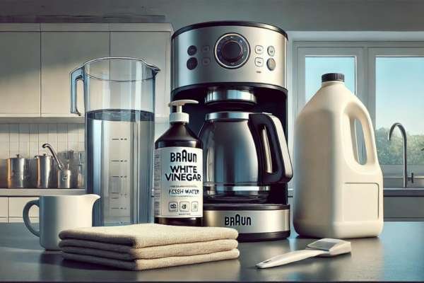 Braun Coffee Maker Gathering Your Materials